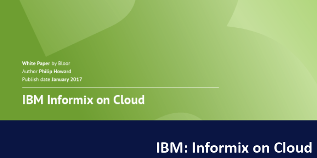 IBM, informix on cloud