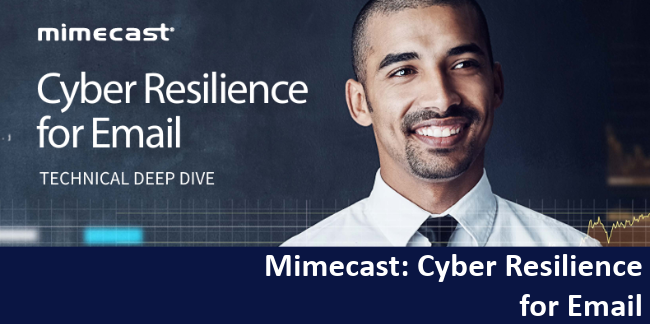 Mimecast, cyber resilience for email