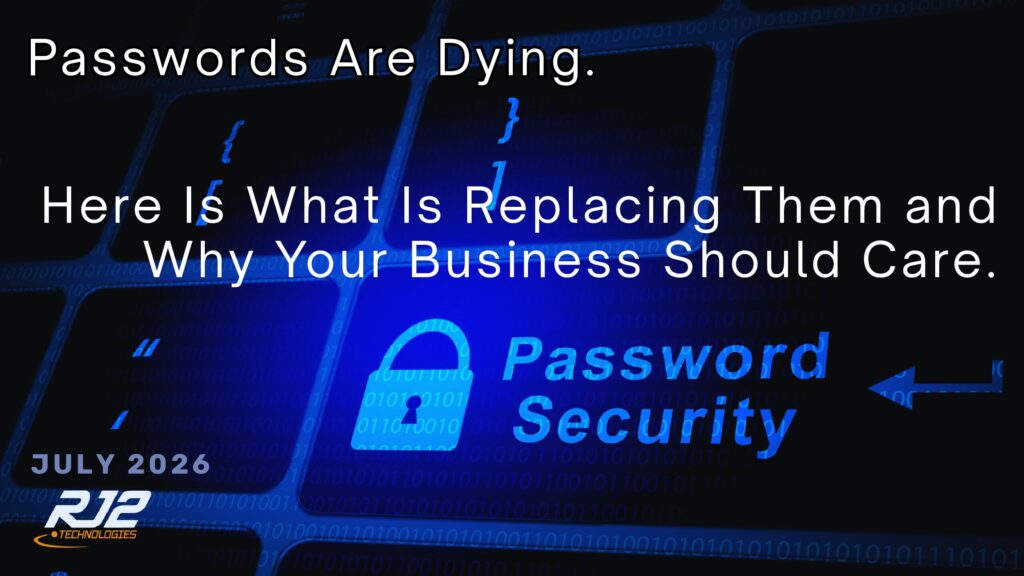 Passwords Are Dying. Here Is What Is Replacing Them and Why Your Business Should Care.