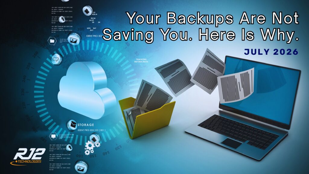 Your Backups Are Not Saving You. Here Is Why.