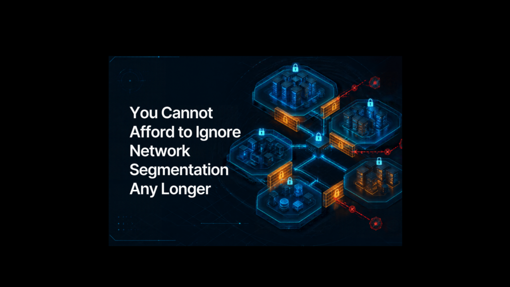 You Cannot Afford to Ignore Network Segmentation Any Longer